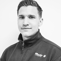 Porträtt av Jesper Lindgren, företagssäljare inom bygg på NA Svensson Huddinge