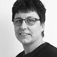 Porträtt av Lena Simonsson, butikssäljare NA Svensson Huddinge