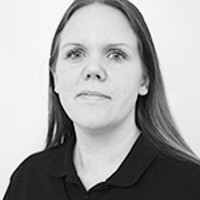 Porträtt av Sofia Wallin, Avdelningschef,  badrumsexpert och fasadexpert på NA Svensson Nyköping