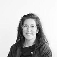 Porträtt av Johanna Lithman, butikssäljare NA Svensson Vagnhärad