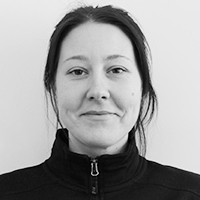 Porträtt av Michaela Warvsten, Avdelningschef, förvaringsdesigner på NA Svensson Vagnhärad