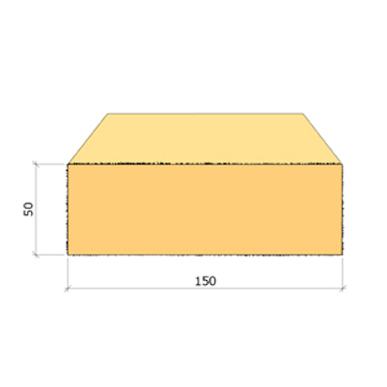 50X150 SÅGAT FURU G4-2 LPM