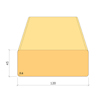 45X120 BYGGREGEL C14 GRAN 2,7M