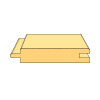 22X120 SPONTAD YTTERPANEL GRAN G4-2 4,2M