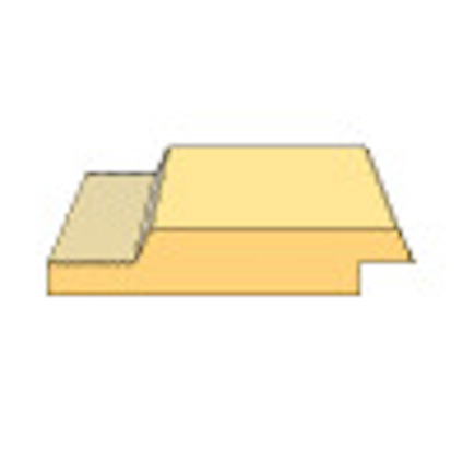 22X120 FALSAD SPÅRPANEL MED FASAD KANT GRAN G4-2 4,8M