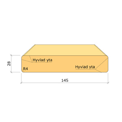 28X145 TRALL IMP NTR/AB G4-2 4,8M