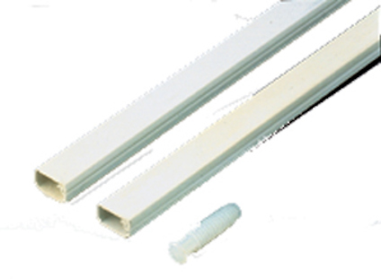 KABELKANAL PLASFIX 16X10MM SKRUV 2 M VIT