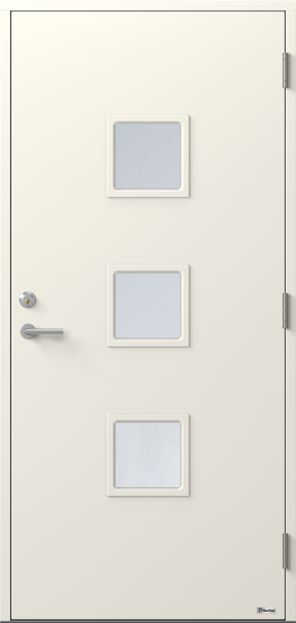 NORDAN BOR 839G3 10X21 VIT, ASSA 2002,KLARGLAS - NorDan