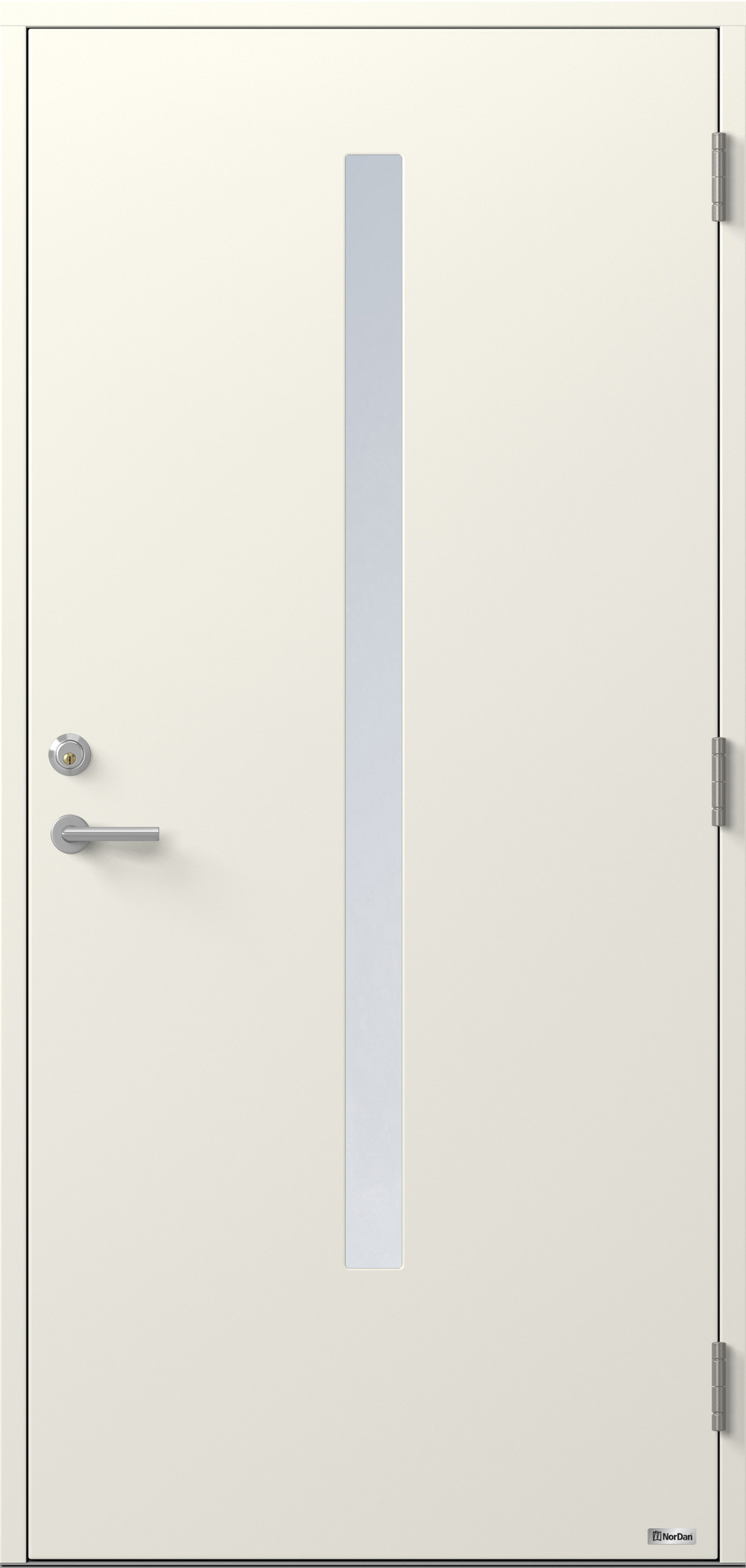 NORDAN BOR 863G 10X21 VIT, ASSA 2002,KLARGLAS - NorDan