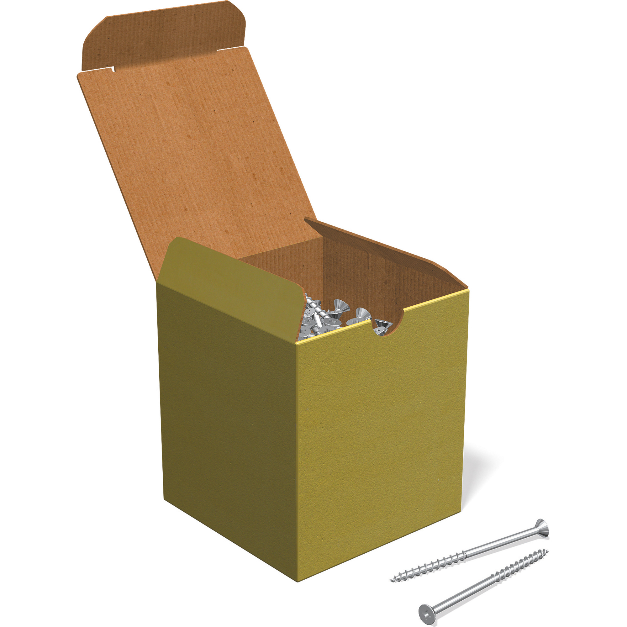 SKRUV TILL NOCK ROSTFRI 4,2 X 60 50 ST / PAKET - Benders