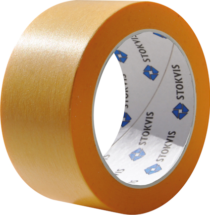 MASKERINGSTEJP STOKVIS TAPES PRECISION GUL 50 MM