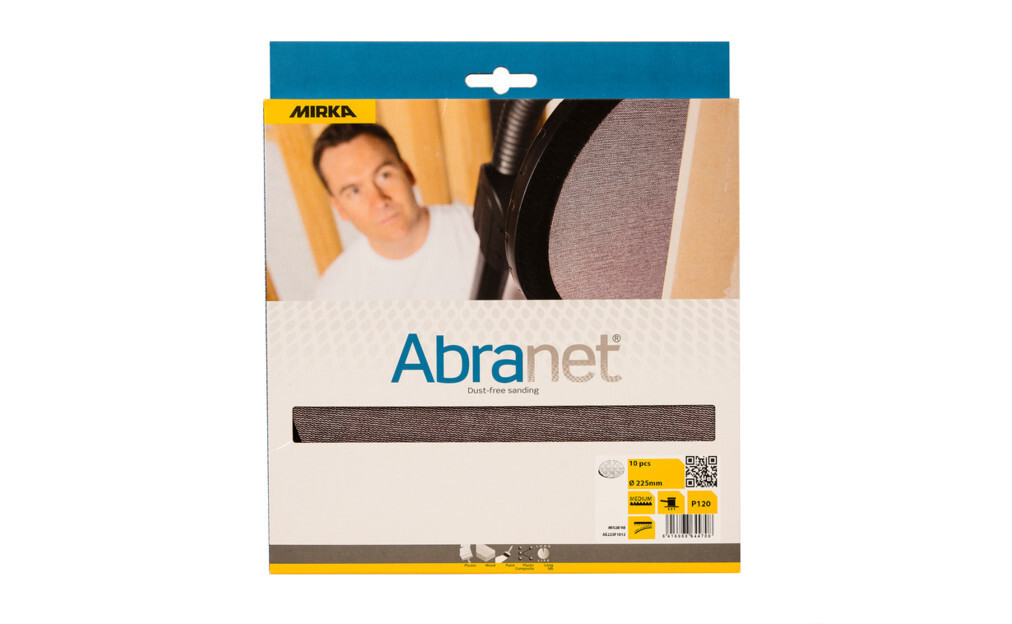 NÄTSLIPRONDELL ABRANET 225MM GRIP - Mirka