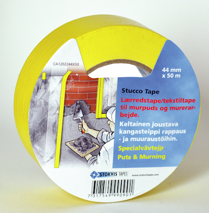 SPECIALVÄVTEJP STOKVIS TAPES PUTS MURNING 44MM 50M