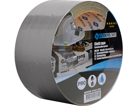 VÄVTEJP STOKVIS TAPES BYGG 50 MM 0,252 MM