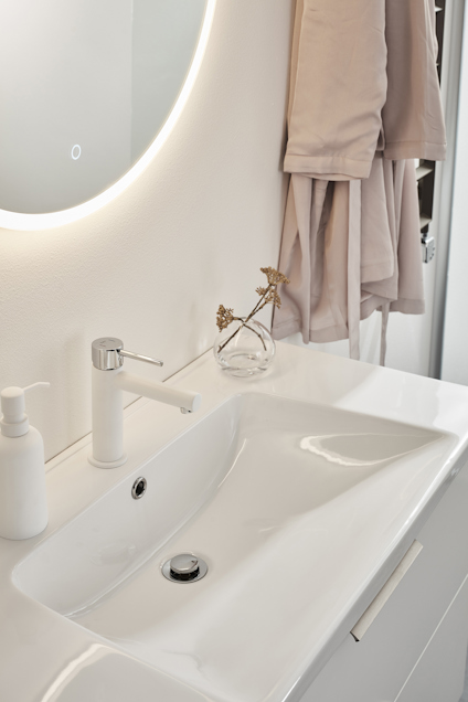 TVÄTTSTÄLLSBLANDARE DESIGN VIT