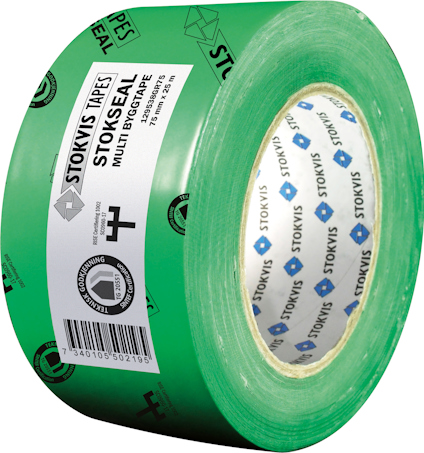 SKARVTEJP STOKSEAL BYGGFOLIE 0,28 MM MODIFIERAD AKRYL