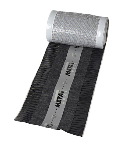NOCKBAND METALROLL SVART 320-380 5 M