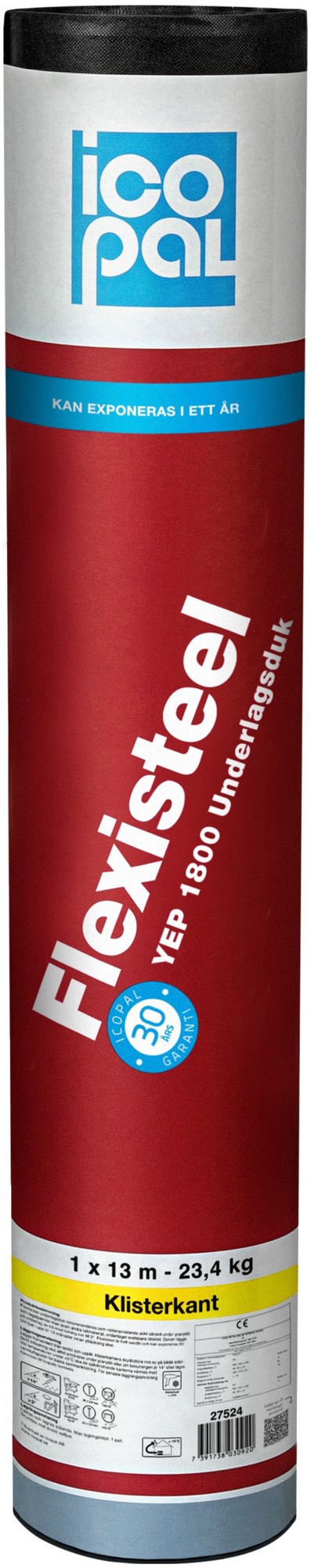 UNDERLAGSDUK FLEXISTEEL YEP1800 - Monier