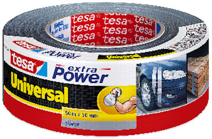 VÄVTEJP 56348 EXTRA POWER UNIVERSAL TESA SILVER 50MMX10M