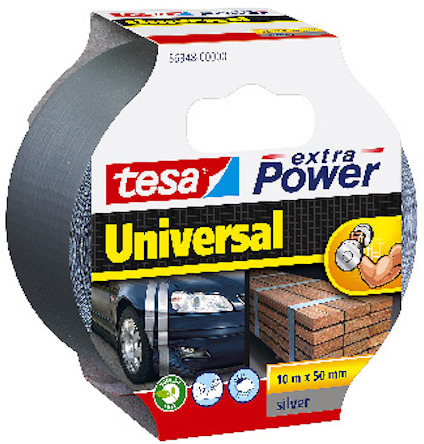 VÄVTEJP 56348 EXTRA POWER UNIVERSAL TESA SILVER 50MMX10M