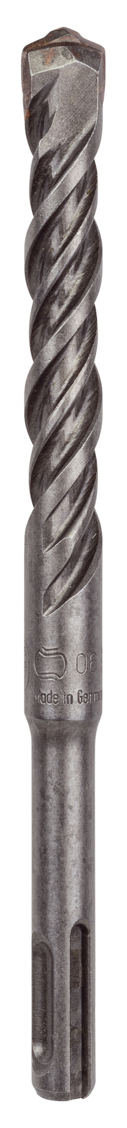 SDS-hammarborr med spiraldesign och spetsig skäregg.