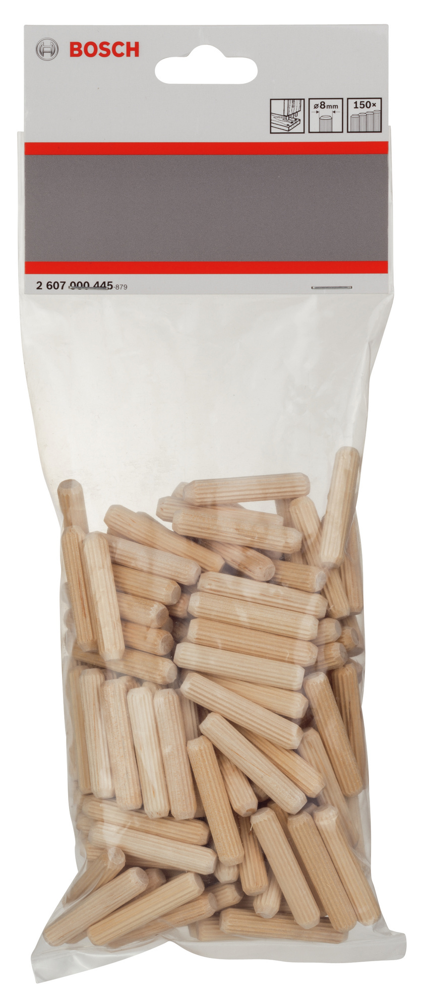 TRÄPLUGG 8X40/150MM 150ST  - Bosch