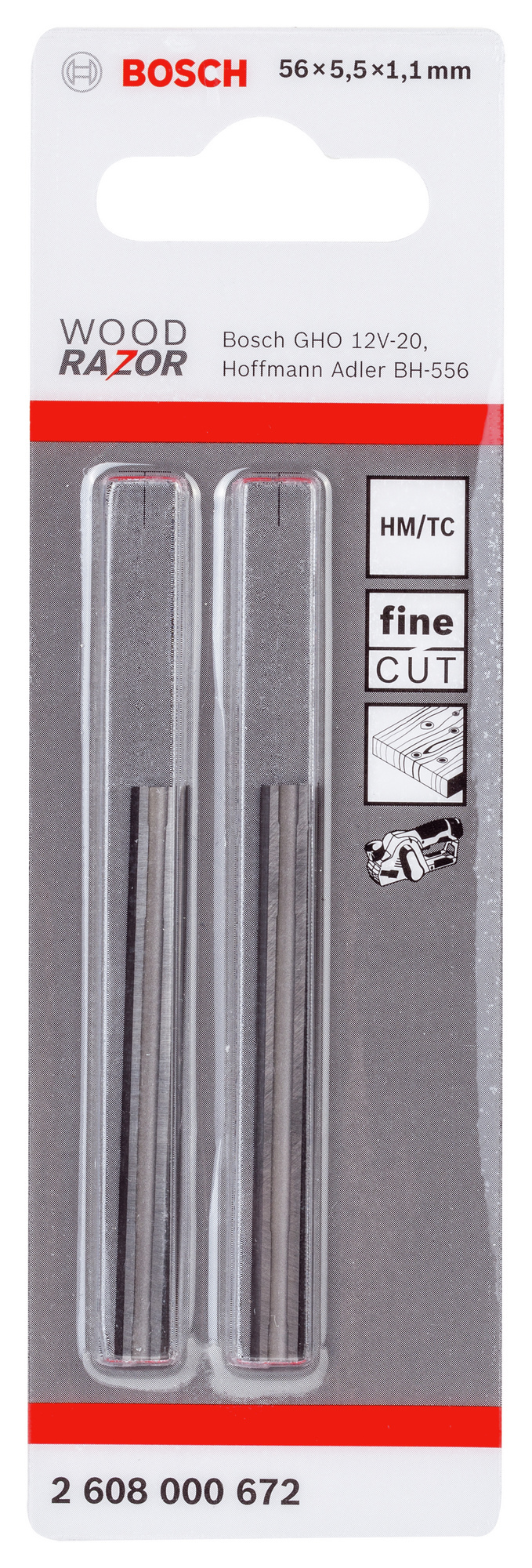 HYVELKNIV HM 56MM 2ST - Bosch