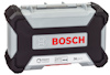 Svart och grå Bosch-borrbitsats med texten "Impact Control" och "36 pcs".