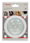 Förpackning med Bosch hålsåg för trä och metall, diameter 83 mm, HSS Bi-Metal. Artikelnummer: 2 608 594 233.