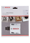 Förpackning för Bosch hålsåg, 152 mm, HSS Bi-Metal 8% Co, med bilder av användningsområden.