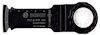 Svart sågbasadapter med text: "PAIZ 32 APB BIM Wood-Metal Swiss Made", och Bosch-logotyp.