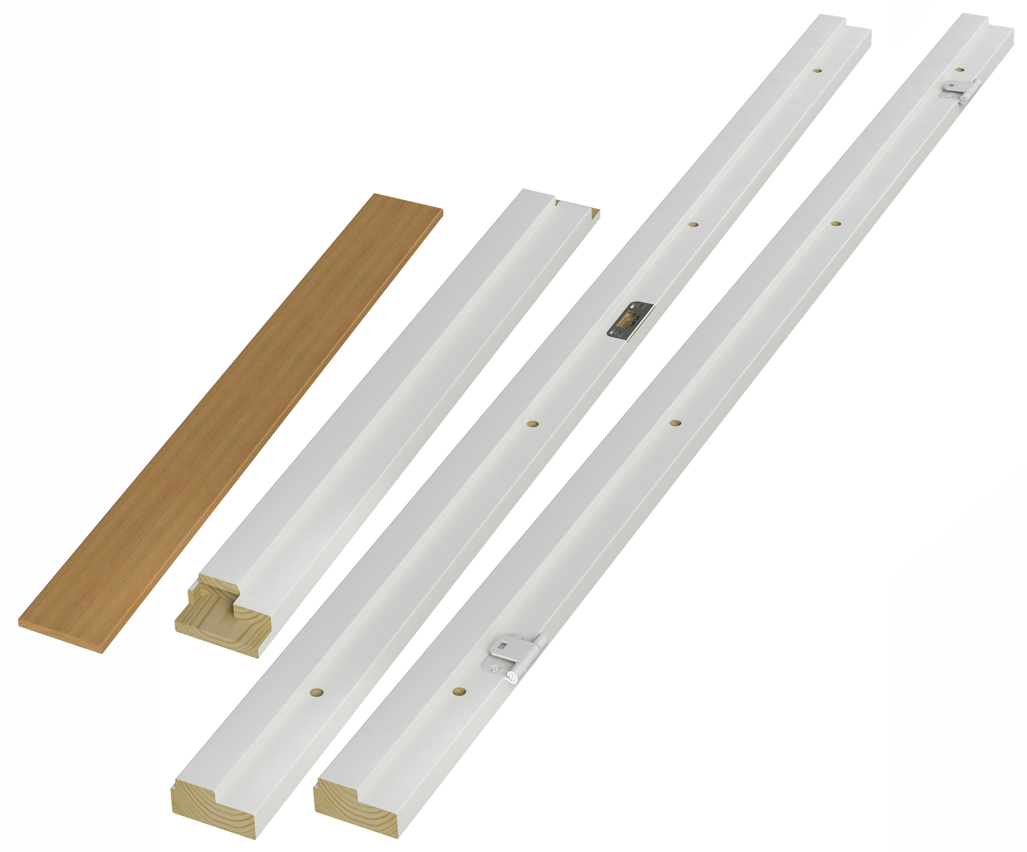 STANDARDKARM 93 MM VIT - SWEDOOR