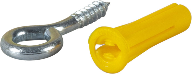 SKRUVKROK MED PLASTPLUGG 50MM 2ST - ESSVE
