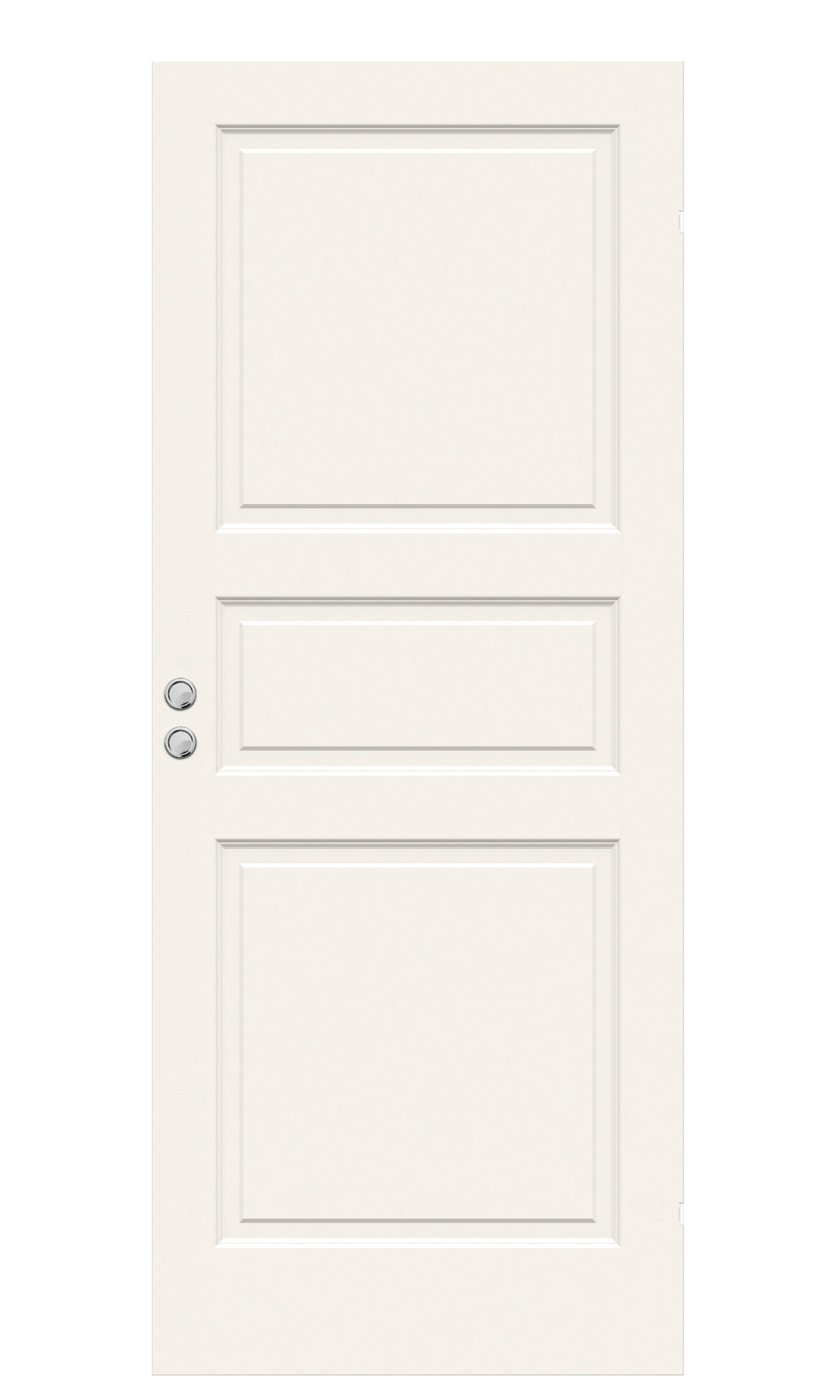 CLEVER-LINE STYLE 03 INFÄLLD SKJUTDÖRR VIT - SWEDOOR