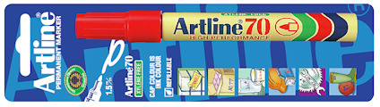 MÄRKPENNA ARTLINE 90-BLÅ 