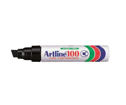 MÄRKPENNA ARTLINE 100-SVART 