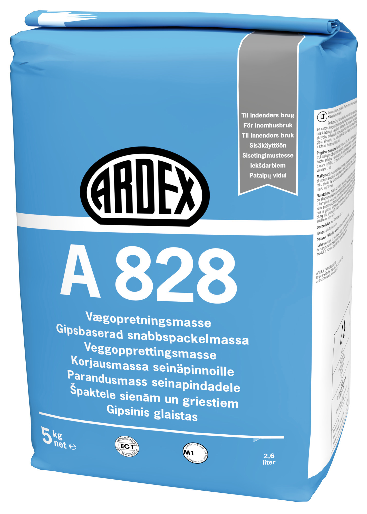 GIPSSPACKEL ARDEX A828 VIT - Ardex
