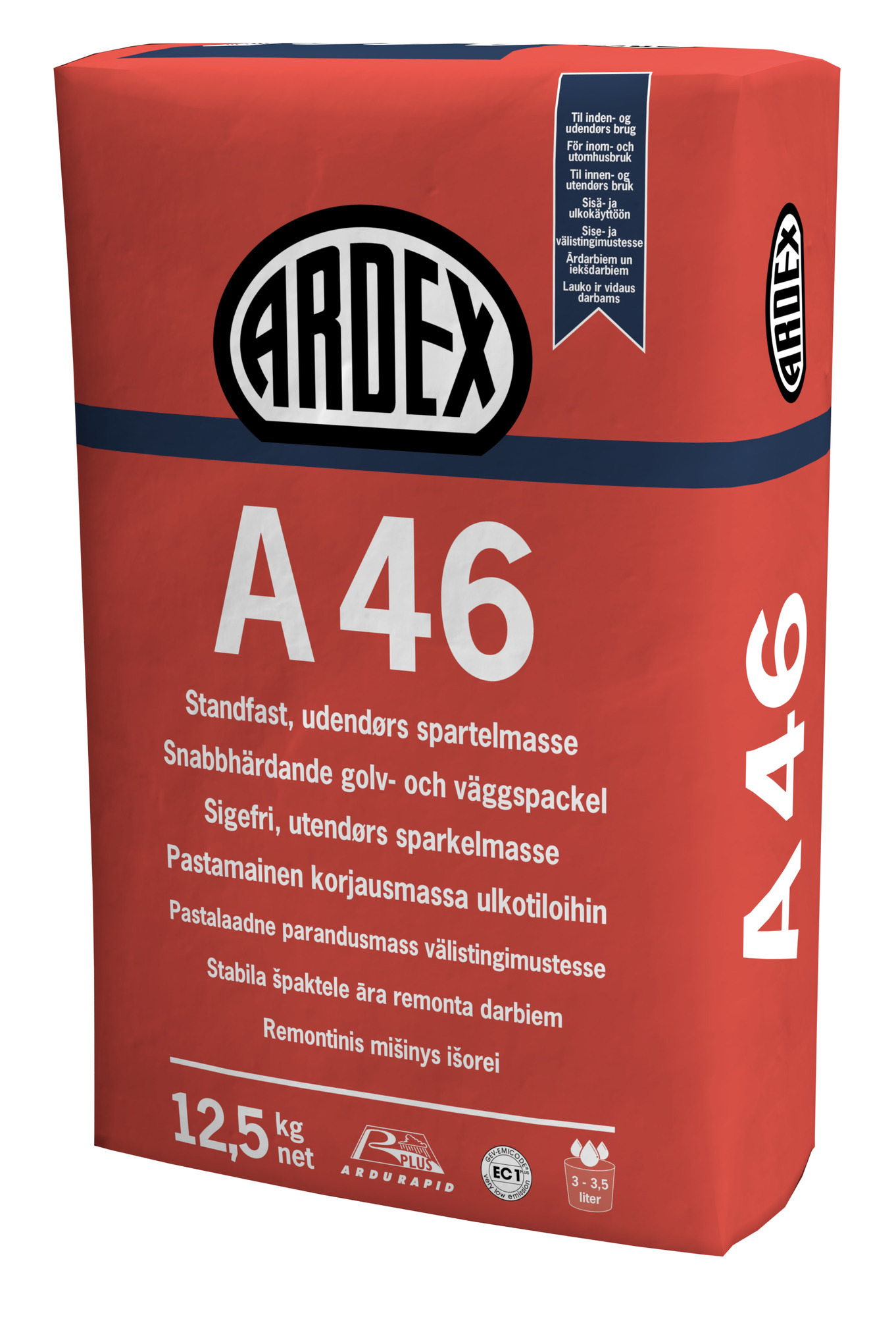BYGGSPACKEL ARDEX A 46 12,5 KG - Ardex