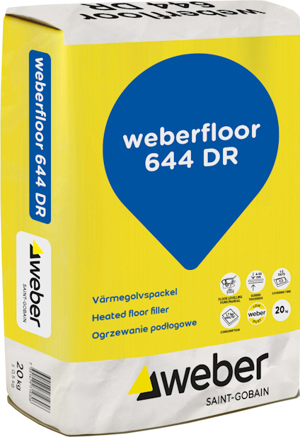 VÄRMEGOLVSPACKEL FLOOR 644 DR