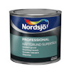 Färgbehållare med Nordjö-logo och texten "PROFESSIONAL HÄFTGRUND SUPERTÄCK" på etiketten.