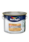 Nordsjö Tinova Traditionell Primer Exterior-burk med färgad etikett och logotyp.