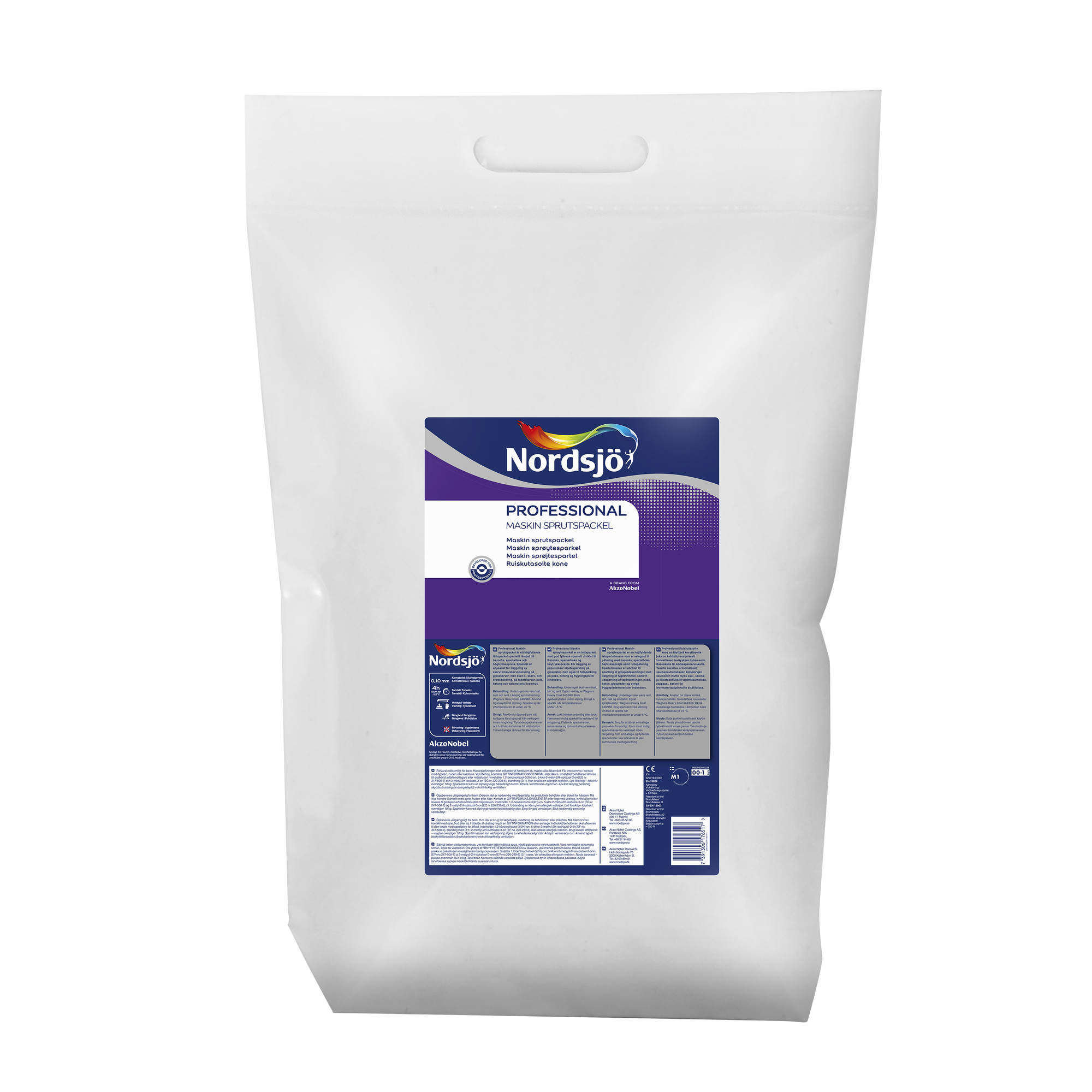 SPACKEL PROF MASKINSPRUT NORDSJÖ INOMHUS 14L - Nordsjö