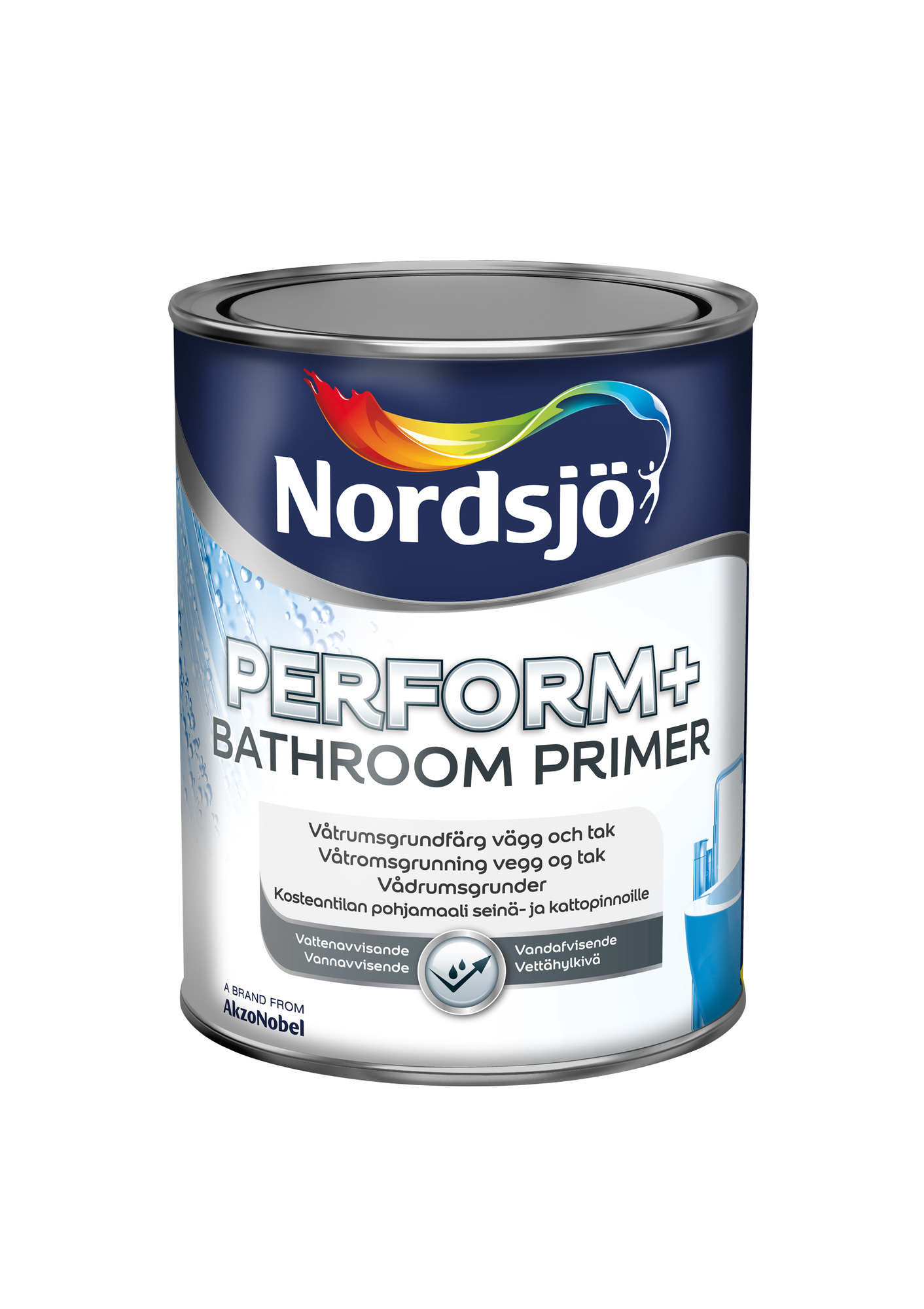 VÄGGFÄRG PERFORM+ BATH PRIMER NORDSJÖ INOMHUS  - Nordsjö
