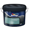 Hink med svart lock och etikett, märkt "Nordsjö Professional Microdispers".