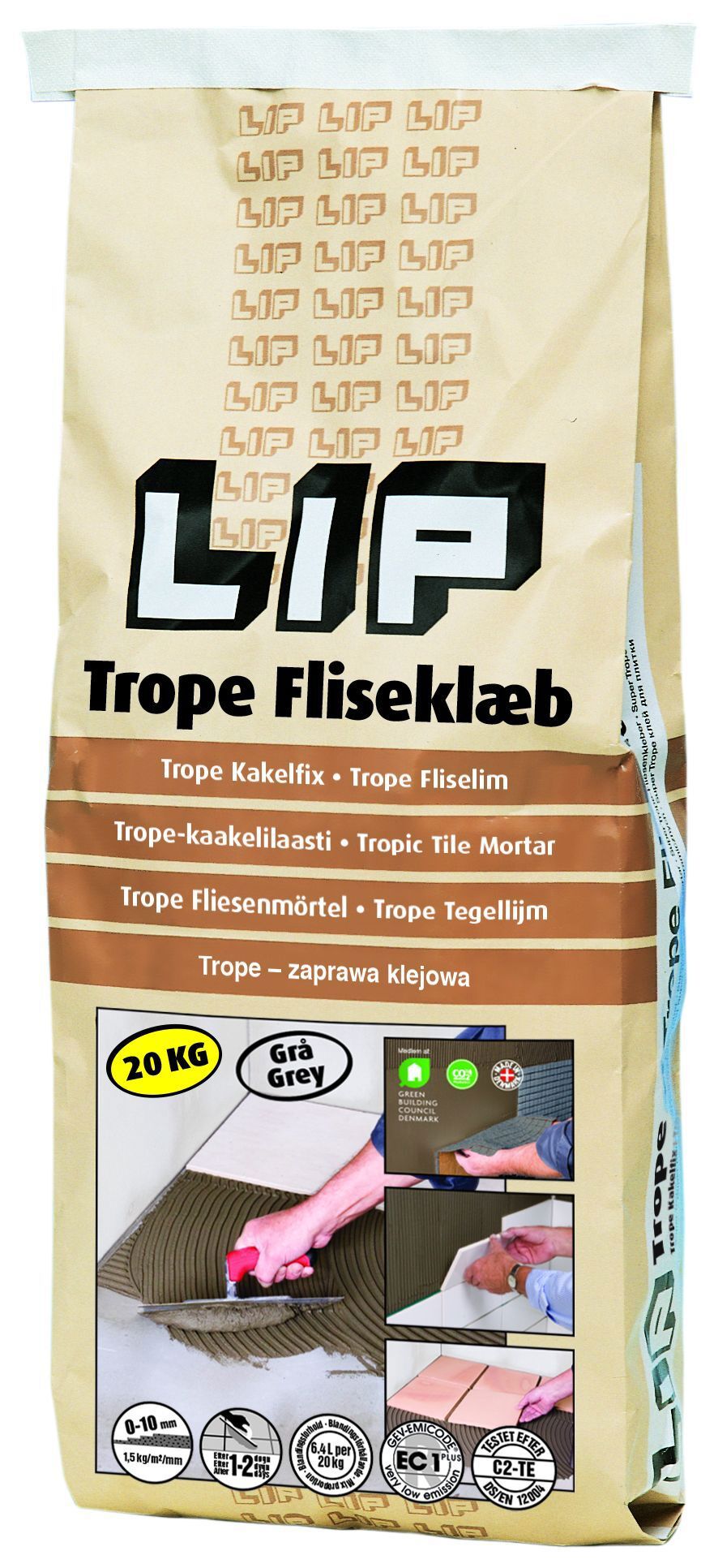 LIP TROPE KAKELFIX 20 KG - LIP