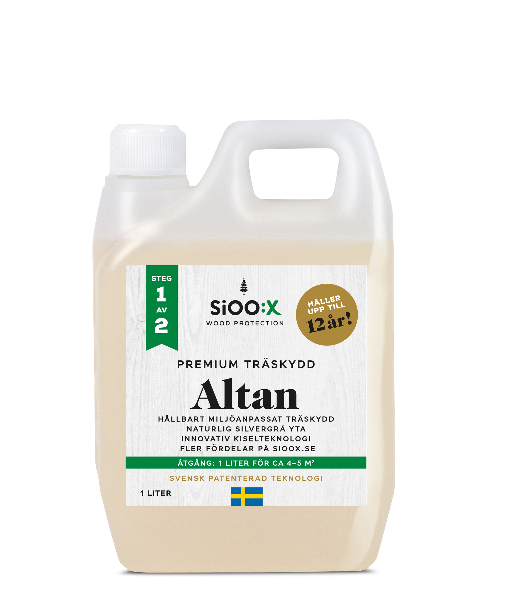 TRÄSKYDD SIOO:X PREMIUM ALTAN - STEG 1 - Sioo:x wood protection