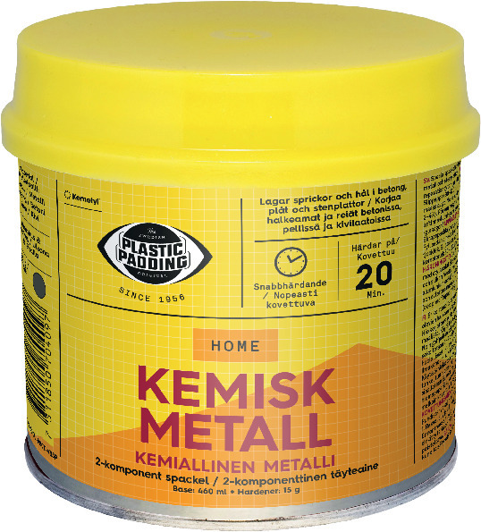 KEMISK METALL PLASTIC PADDING SPACKEL - Plastic Padding