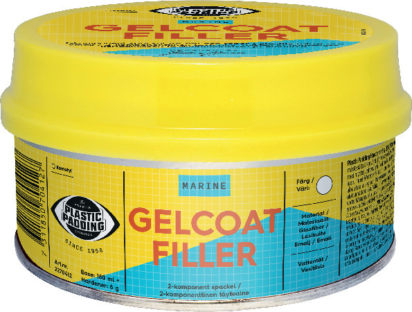 SPACKEL GELCOAT FILLER PP 180 ML - Plastic Padding
