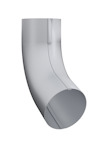 STUPRÖRSBÖJ LINDAB BK KONISK 75MM SILVERMETALLIC