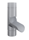 STUPRÖRSUTKASTARE LINDAB FUTK FÄLLBAR 87MM SILVERMETALLIC